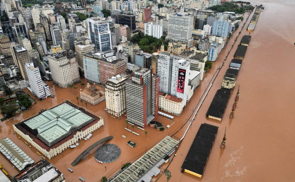 Πλημμύρες στη Βραζιλία / πηγή: Reuters