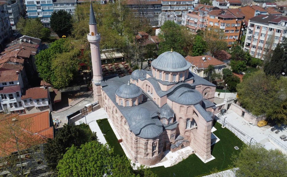 Η Μονή της Χώρας στην Κωνσταντινούπολη. Πηγή: Wikimedia Commons