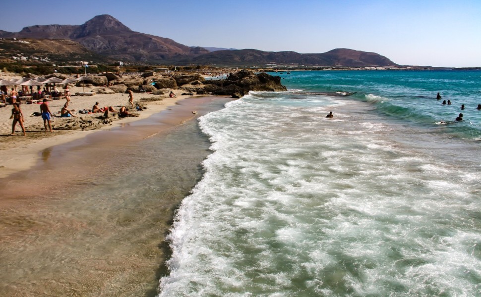Η παραλία Φαλάσαρνα στην Κρήτη / Intime