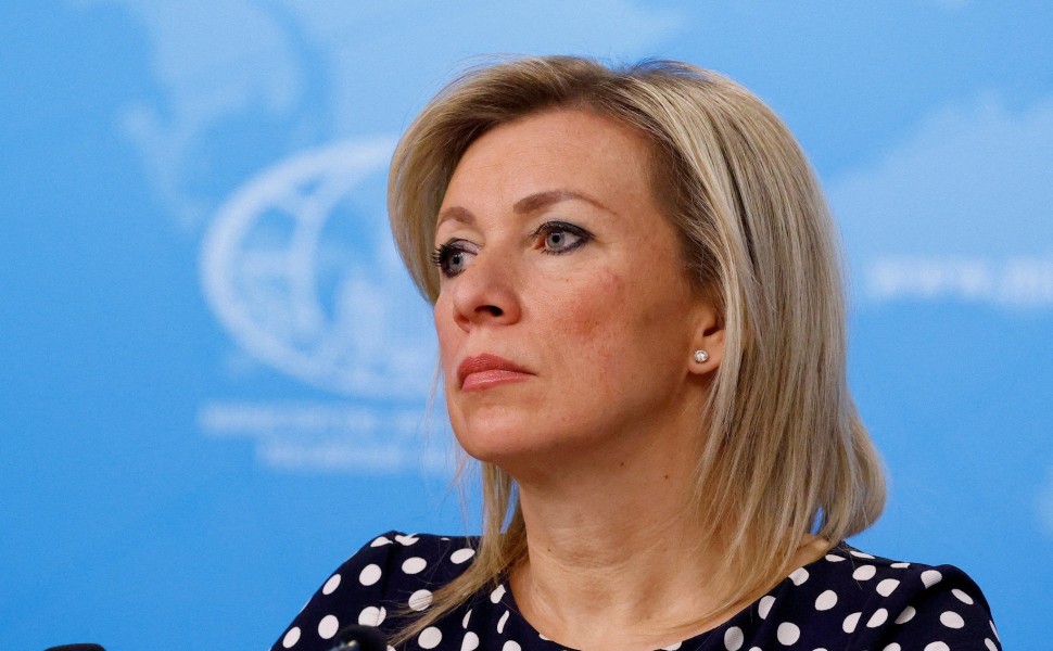 Η εκπρόσωπος του υπουργείου Εξωτερικών της Ρωσίας, Μαρία Ζαχάροβα/Reuters