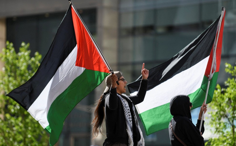 Διαδηλώσεις υπέρ της Παλαιστίνης / Reuters