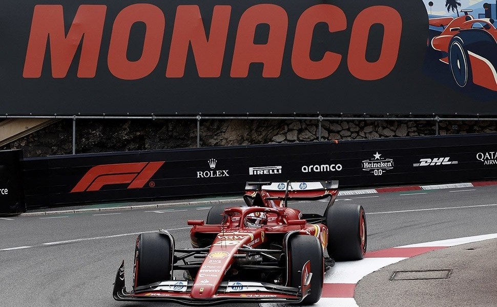 Reuters 2024 F1 GP MONACO Leclerc