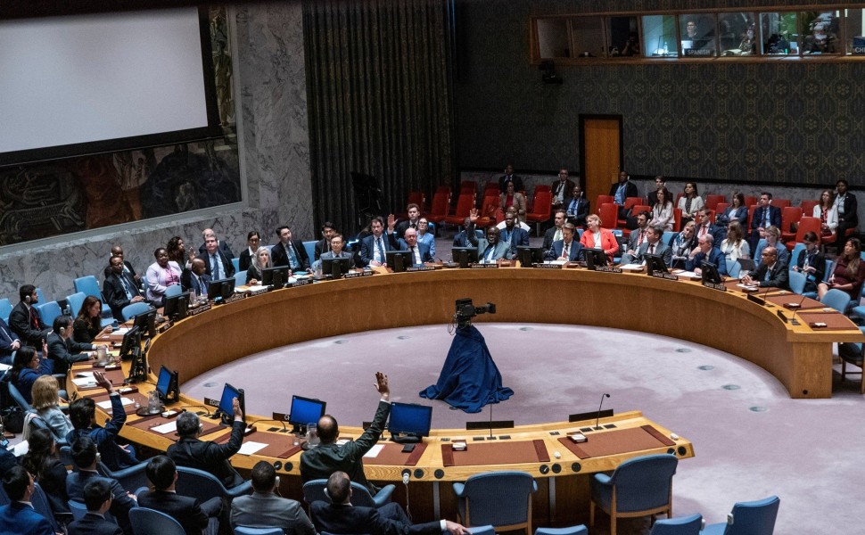 Διαδικασία ψηφοφορίας στο Συμβούλιο Ασφαλείας των Ηνωμένων Εθνών / Φωτ. Reuters