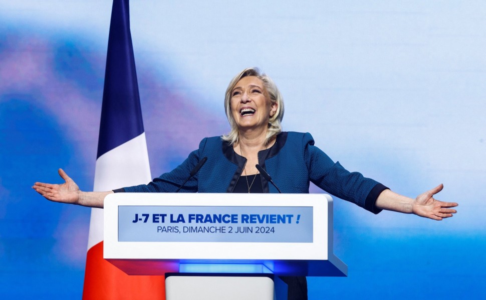Η υποψήφια πρόεδρος της Γαλλίας του ακροδεξιού κόμματος Εθνικό Μέτωπο, Μαρίν Λεπέν / Reuters