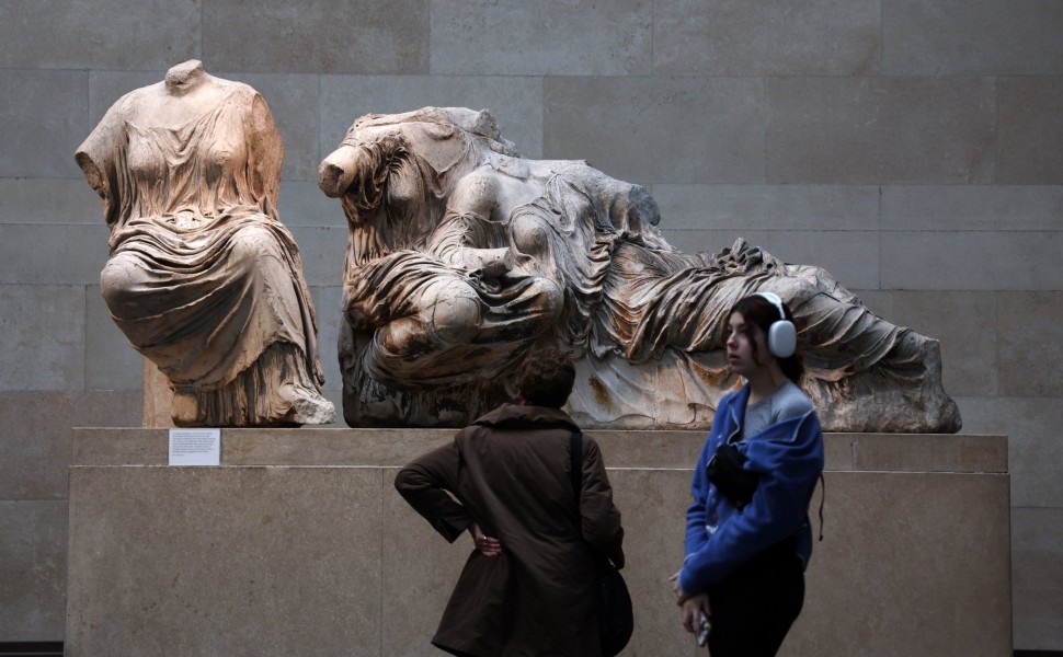 Τα γλυπτά του Παρθενώνα εκτίθενται στο Βρετανικό Μουσείο / Φωτογραφία ΑΠΕ - EPA