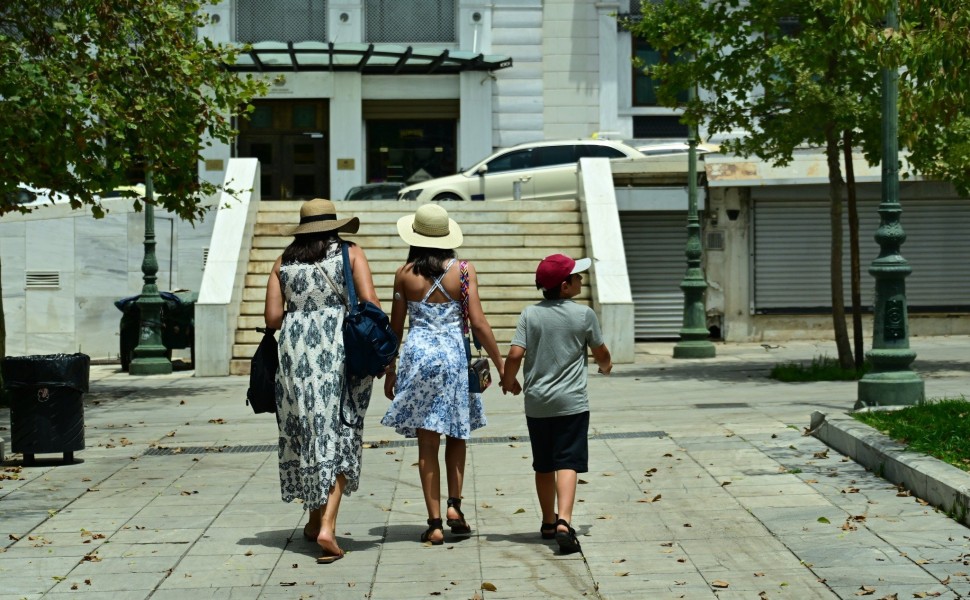 Ζέστη στην Αθήνα / φωτ. Eurokinissi