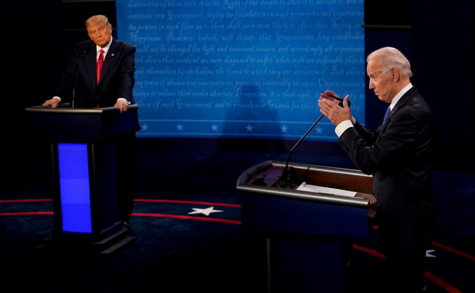 Οι δυο αντίπαλοι των Αμερικανικών προεδρικών εκλογών, Τζο Μπάιντεν και Ντόναλντ Τραμπ / Reuters