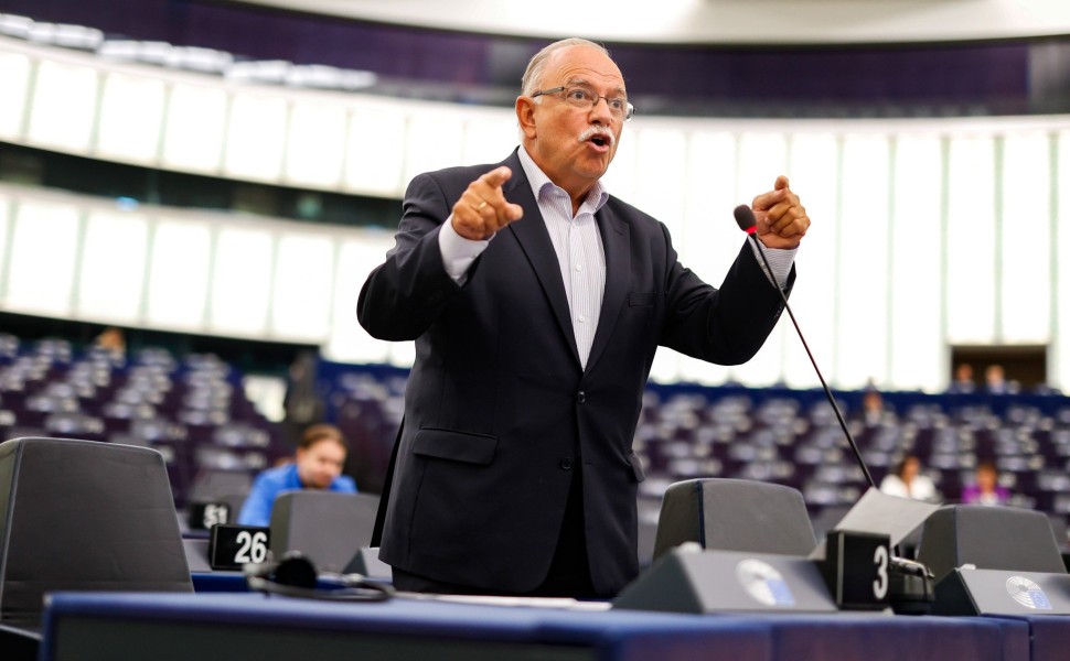 Ο Δημήτρης Παπαδημούλης στο Ευρωπαϊκό Κοινοβούλιο / φωτ. αρχείου Eurokinissi