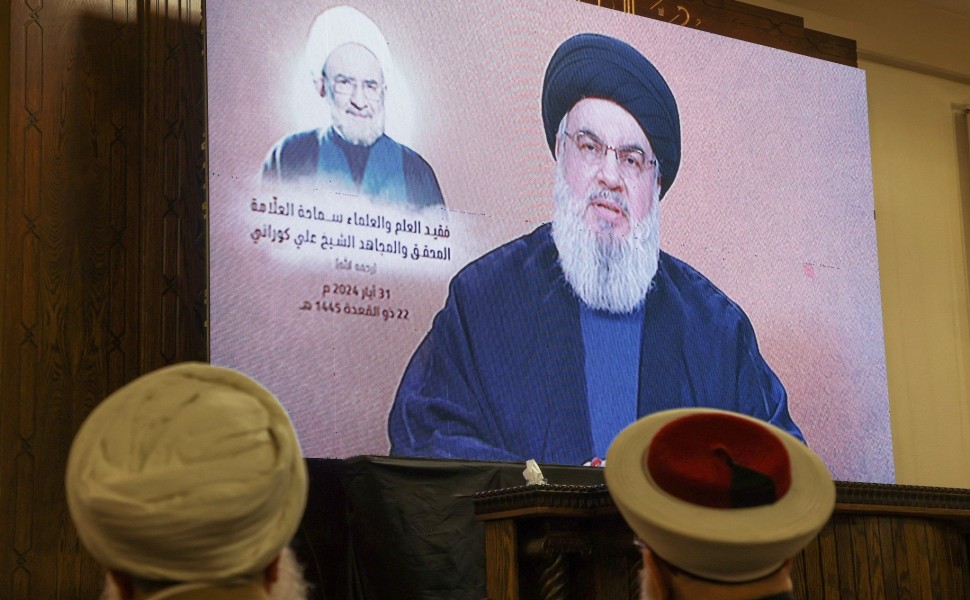 Ο ηγέτης της Χεζμπολάχ του Λιβάνου, Χασάν Νασράλα/Reuters