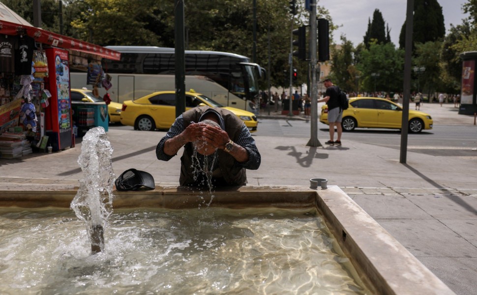 Καύσωνας στην Αθήνα / Φωτ.: Reuters