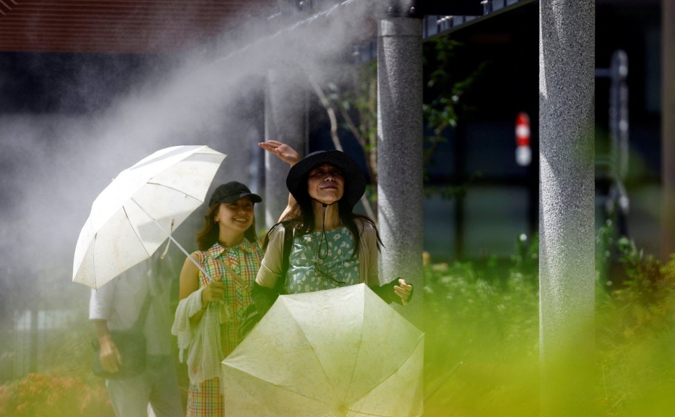 Japan heatwave/Reuters