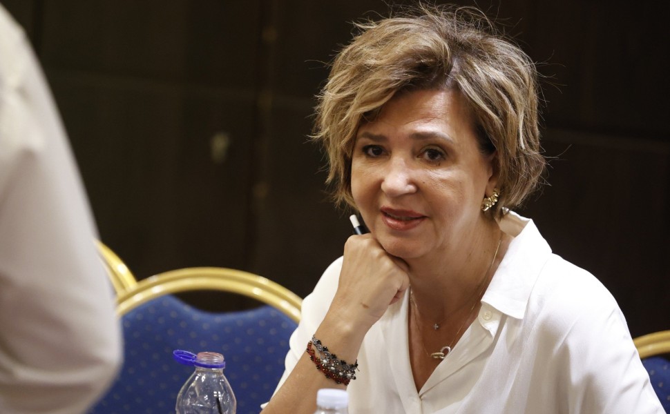 Η ΄Όλγα Γεροβασίλη στην Κεντρική Επιτροπή του ΣΥΡΙΖΑ / Eurokinissi