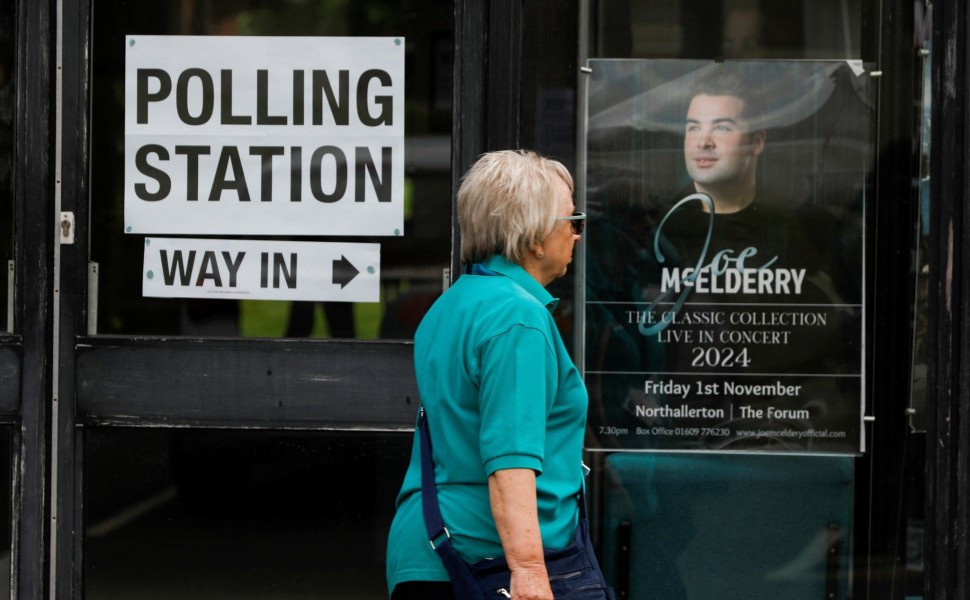 Εκλογές στη Βρετανία. Φωτό: Reuters