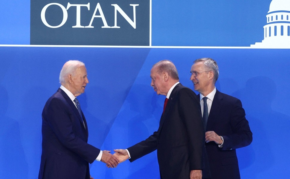 Παράπονα στον πρόεδρο Μπάιντεν από τον Ερντογάν για τη θερμή υποδοχή Νετανιάχου στις ΗΠΑ / Reuters