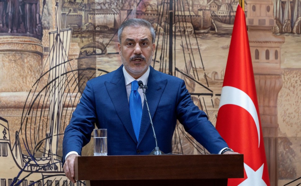Ο υπουργός Εξωτερικών της Τουρκίας, Χακάν Φιντάν/ Reuters