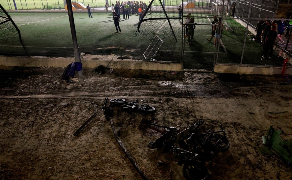 Χτύπημα της Χεζμπολάχ σε γήπεδο ποδοσφαίρου στα υψίπεδα του Γκολάν / Reuters