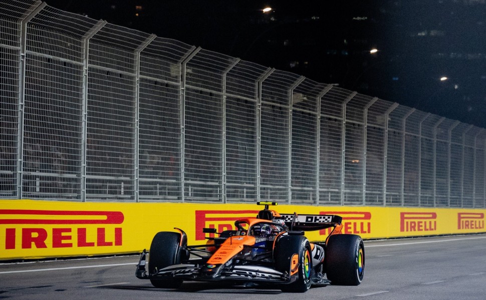 Φωτογραφία: ΑΠΕ-ΜΠΕ Formula 1 Grand Prix Σιγκαπούρης Lando Norris